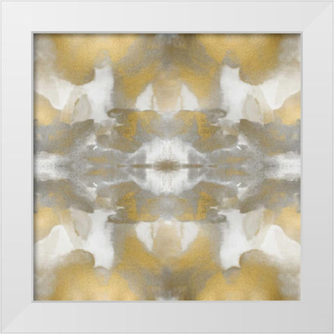 Paramount III White Modern Wood Framed Art Print by Roberts, Ellie