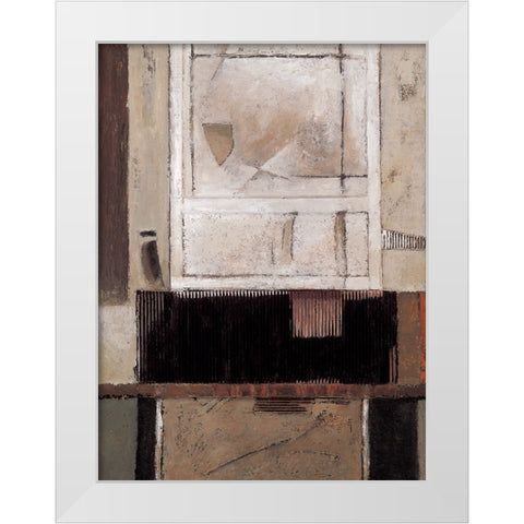 Characteristics II White Modern Wood Framed Art Print by Taylor, Franklin