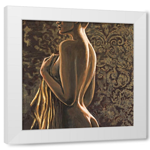 Neoclassico I White Modern Wood Framed Art Print by Mariani, Giorgio