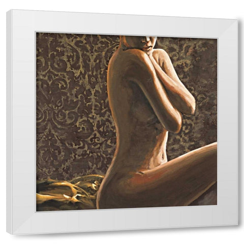 Neoclassico II White Modern Wood Framed Art Print by Mariani, Giorgio