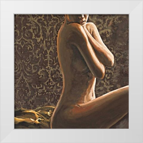 Neoclassico II White Modern Wood Framed Art Print by Mariani, Giorgio