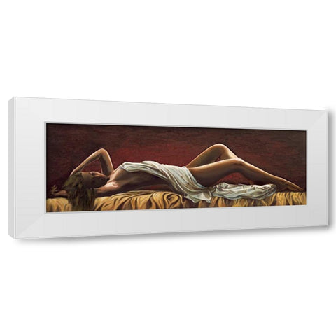 Dolce sognare White Modern Wood Framed Art Print by Mariani, Giorgio