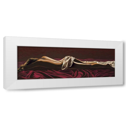 Incanto notturno White Modern Wood Framed Art Print by Mariani, Giorgio