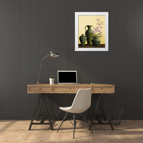 Interior Setting I White Modern Wood Framed Art Print by Brighton, Grace