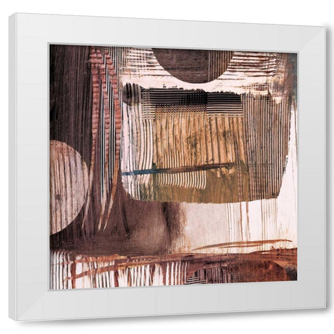Natural Movement I White Modern Wood Framed Art Print by Ritts, Graham
