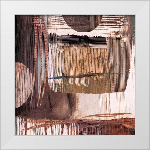 Natural Movement I White Modern Wood Framed Art Print by Ritts, Graham