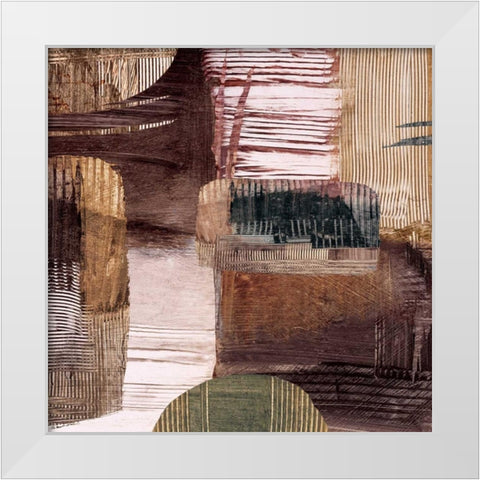 Natural Movement II White Modern Wood Framed Art Print by Ritts, Graham