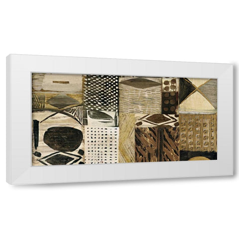 Tanganyika White Modern Wood Framed Art Print by Ritts, Graham