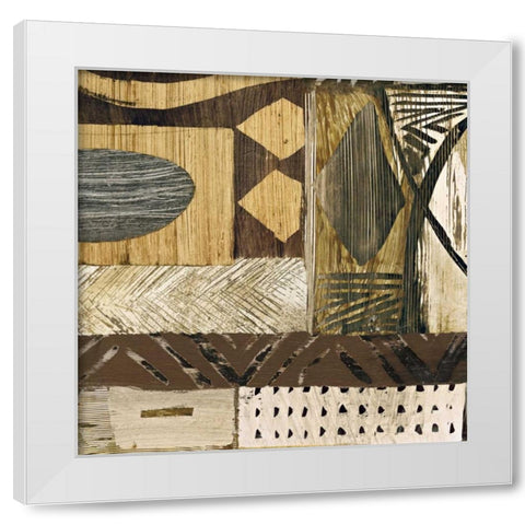 Malawi I White Modern Wood Framed Art Print by Ritts, Graham
