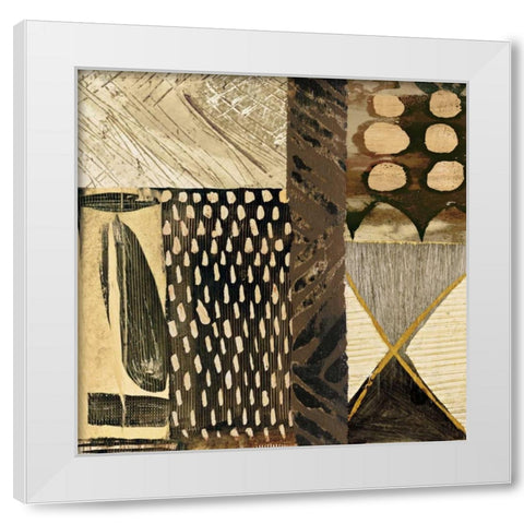 Malawi II White Modern Wood Framed Art Print by Ritts, Graham