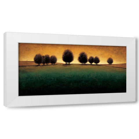 Incandescence White Modern Wood Framed Art Print by Williams, Gregory