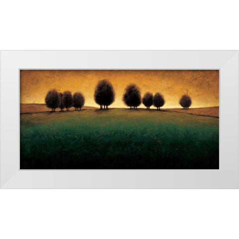 Incandescence White Modern Wood Framed Art Print by Williams, Gregory