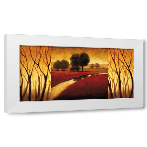 Brilliance White Modern Wood Framed Art Print by Williams, Gregory