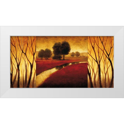 Brilliance White Modern Wood Framed Art Print by Williams, Gregory