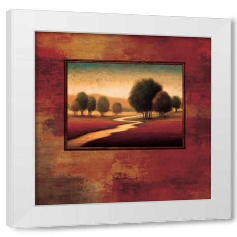 Rejoice I White Modern Wood Framed Art Print by Williams, Gregory