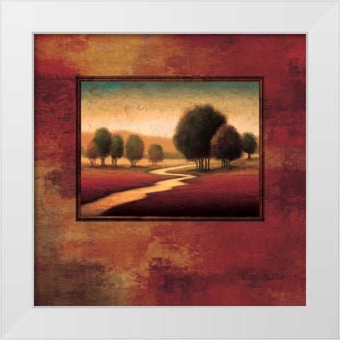 Rejoice I White Modern Wood Framed Art Print by Williams, Gregory