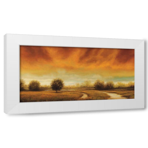 Moment to Moment White Modern Wood Framed Art Print by Williams, Gregory