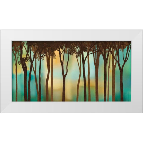 Moonlighting White Modern Wood Framed Art Print by Williams, Gregory
