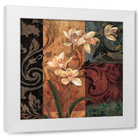 Opulent II White Modern Wood Framed Art Print by Deveraux, Jill