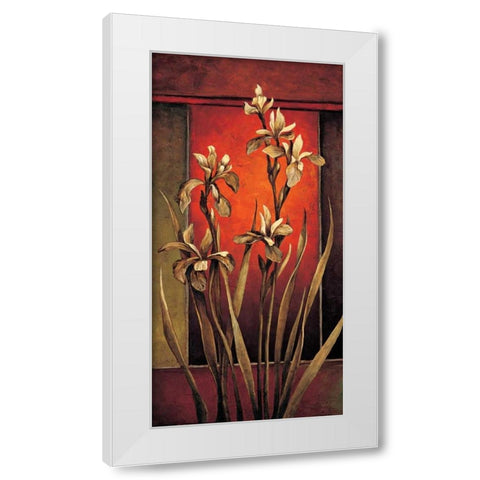 A Light Within I White Modern Wood Framed Art Print by Deveraux, Jill