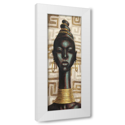 Nobility II White Modern Wood Framed Art Print by Morgan, Joseph