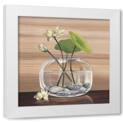 True Nature II White Modern Wood Framed Art Print by Ross, Yuki