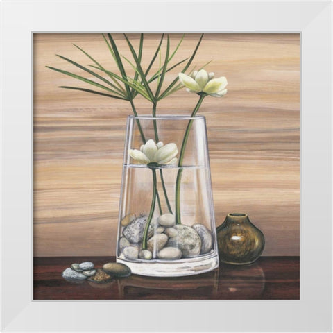 True Nature III White Modern Wood Framed Art Print by Ross, Yuki