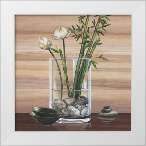 True Nature IV White Modern Wood Framed Art Print by Ross, Yuki