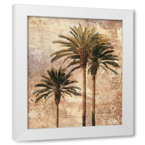 Majestic II White Modern Wood Framed Art Print by Seba, John