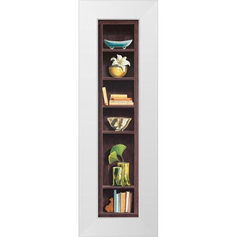 Ricordi di viaggio II White Modern Wood Framed Art Print by Rossetti, Isabella