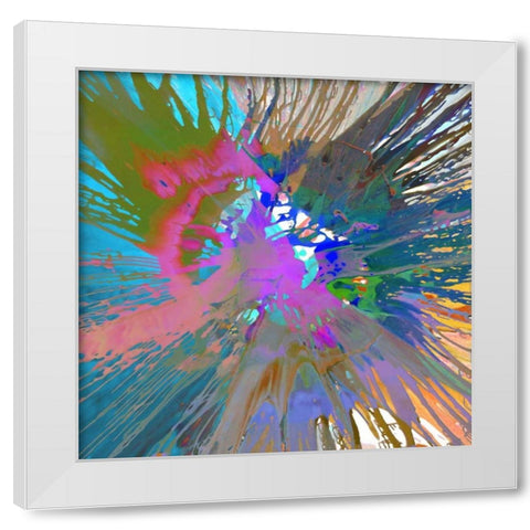Unabashed III White Modern Wood Framed Art Print by Evans, Josh