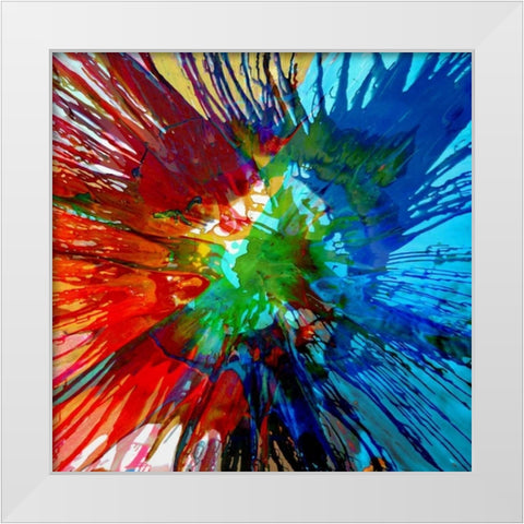 Not Shy IV White Modern Wood Framed Art Print by Evans, Josh