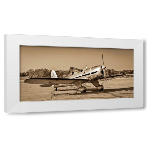 Mono Plane II White Modern Wood Framed Art Print by Slemp, John