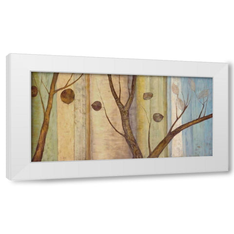 Hush I White Modern Wood Framed Art Print by Douglas, Kelly