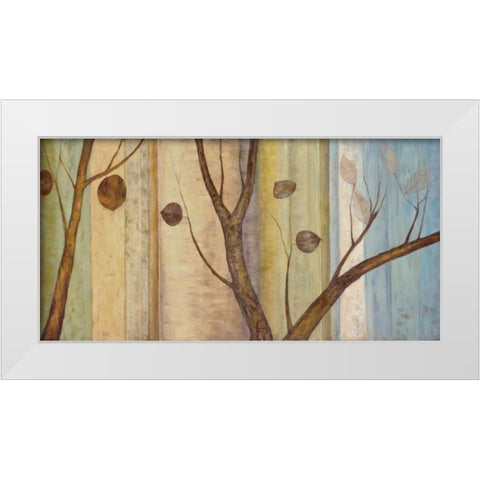 Hush I White Modern Wood Framed Art Print by Douglas, Kelly