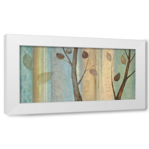 Hush II White Modern Wood Framed Art Print by Douglas, Kelly