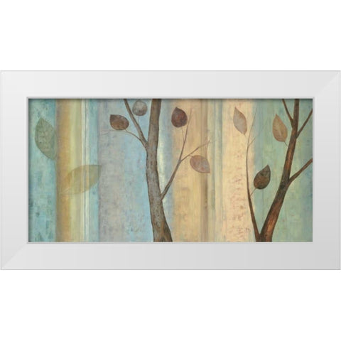 Hush II White Modern Wood Framed Art Print by Douglas, Kelly