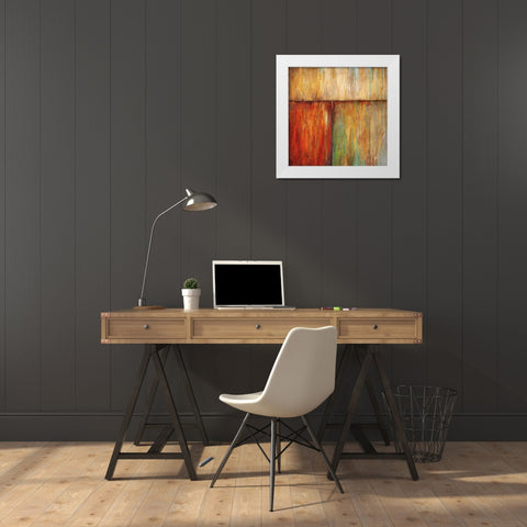 Intent White Modern Wood Framed Art Print by Morrison, Kurt