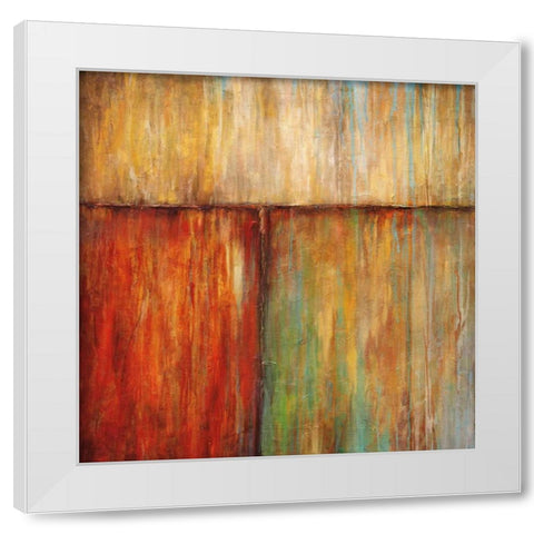 Intent White Modern Wood Framed Art Print by Morrison, Kurt