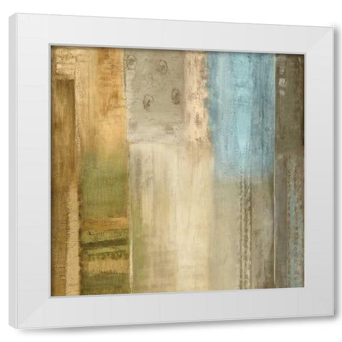 On The Level I White Modern Wood Framed Art Print by Morrison, Kurt