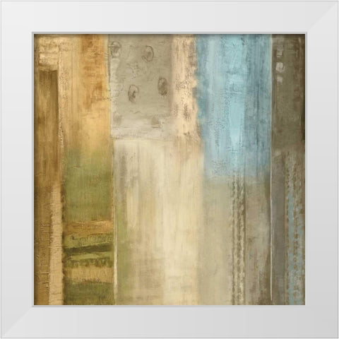 On The Level I White Modern Wood Framed Art Print by Morrison, Kurt