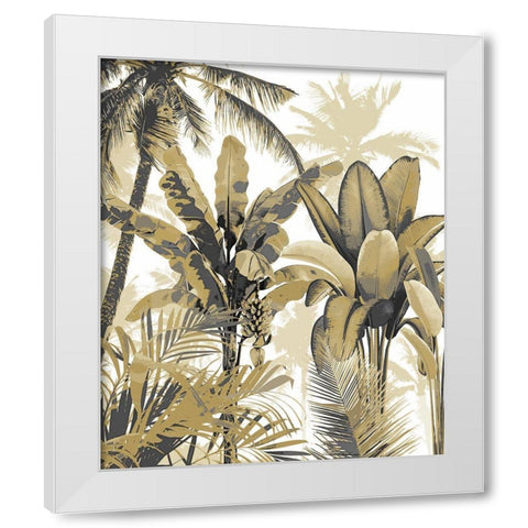 Palm Forest I White Modern Wood Framed Art Print by Blake, Madeline