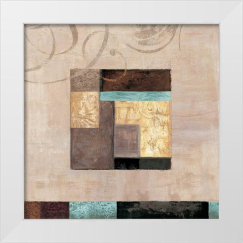 In the Spirit I White Modern Wood Framed Art Print by Tillman, Kate