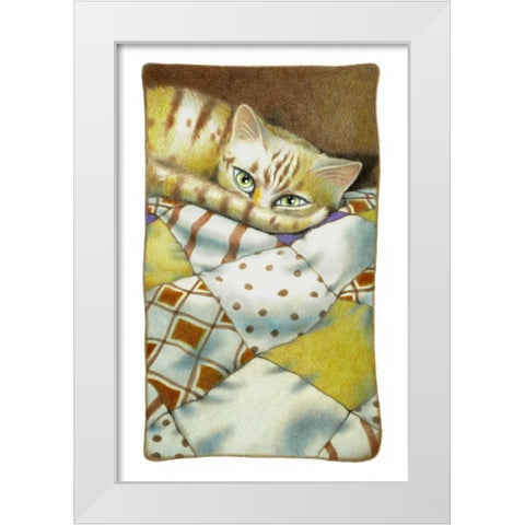 Daydreams White Modern Wood Framed Art Print by Seeley, Laura