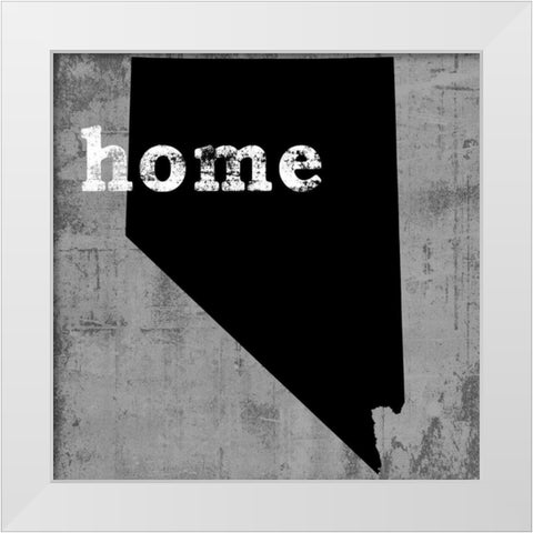 Nevada  White Modern Wood Framed Art Print by Wilson, Luke