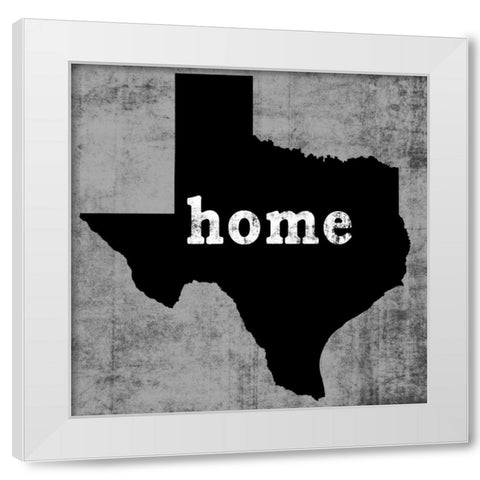 Texas White Modern Wood Framed Art Print by Wilson, Luke