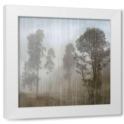 At Dawn II White Modern Wood Framed Art Print by Clark, Madeline