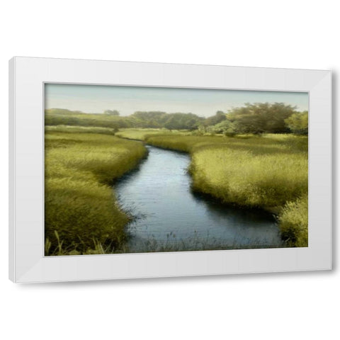 Quiet Moment White Modern Wood Framed Art Print by Clark, Madeline