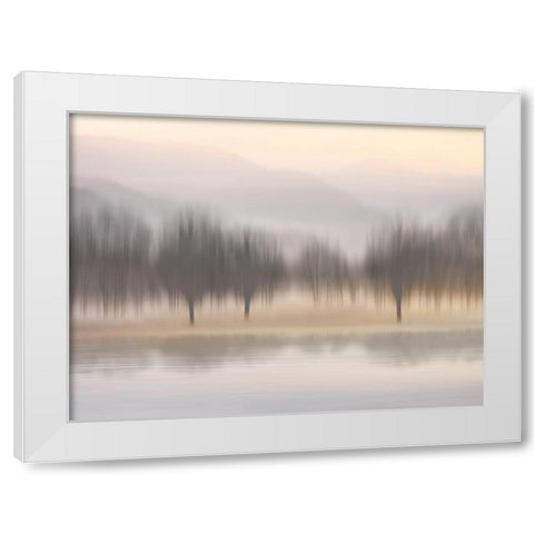 Early Morning II White Modern Wood Framed Art Print by Clark, Madeline