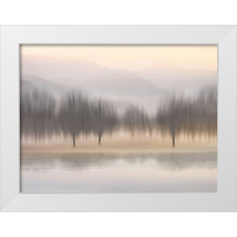 Early Morning II White Modern Wood Framed Art Print by Clark, Madeline